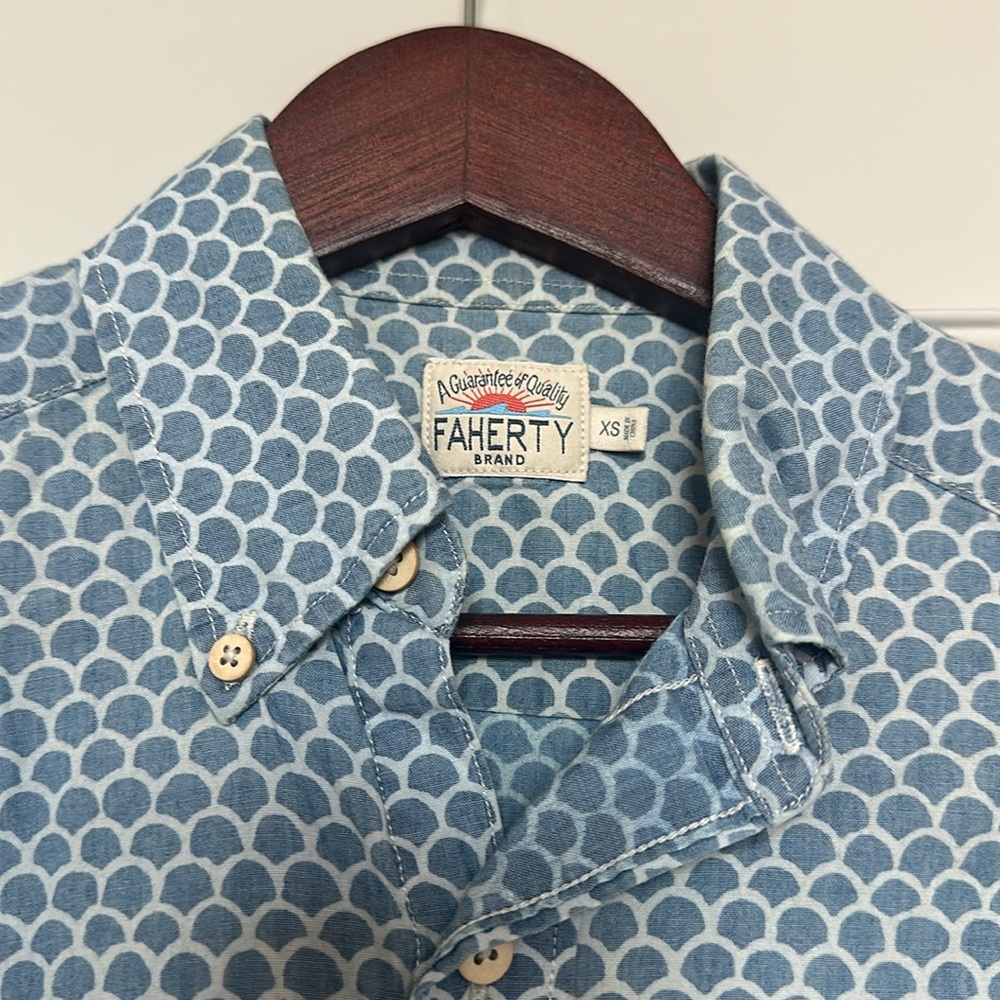 Fish Scale Ss Button Up - image 2